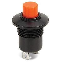 OTTO P1-81112W Momentary Style H Sldr Std Black Button