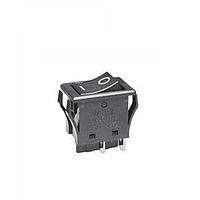 NKK Switches JWL21RA1A Rocker Switches 16A DPST ON OFF BLK