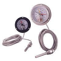 skSATO LD-75E Flush-mount Remote Sensing Dial Thermometer (Dial dia. 75mm)