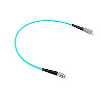 Megladon Manufacturing 6ABS2-00.3M Fiber Optic Cable Assemblies MM Om3 Schlc/Fchlc 3MM Simplex Indoor Riser .3 Meter