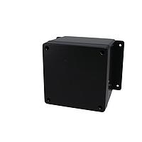 Bud Industries AN-2809-AB Electrical Enclosures Aluminum Enclosure with Mounting Flanges Black (4.8 X 4.8 X 4 In)