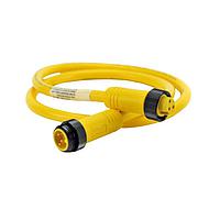 Amphenol SINE Systems MN37A4AC01M030 Standard Circular Connector MINI 3POS CRDSET M-F 16AWG 3M