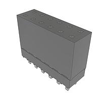 Samtec ESW-106-12-T-D Stackthrough .100" Elevated Socket Strip