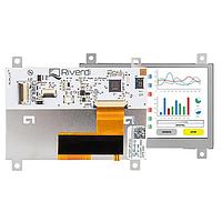 Riverdi RVT43HLBFWN00 TFT LCD Displays EVE4 4.3", HB, IPS, BT81Q, Metal Frame