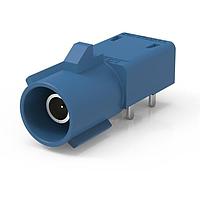 Raydiall Automotive R197.166.C28 PCB Connectors Right-angle stamped&formed low profile Fakra PCB header coding C