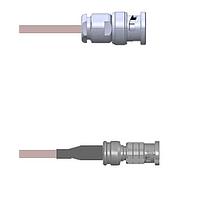 Amphenol Custom Cable Q-0J05H0005120i RF Cable Assemblies BNC-SP/HDBNC-SP G316 120I