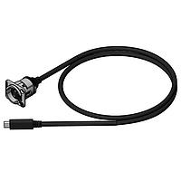 Switchcraft EHUSB31CFCMB USB EH Mini USB 3.1 C with 3' Cable Black