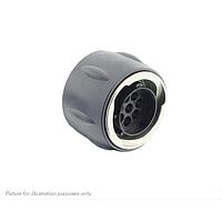 Eaton Souriau-Sunbank UTGX6128PW Plugs Plug, without backshell, for 8 male contacts, IP68/69K, keying W