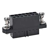 Harwin M80-4591498 Receptacle Housing 7+7 POS FEMALE CRIMP W/101 HARDWARE