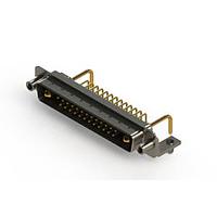 EDAC 629-27W2650-1TD Mixed Contact D-Sub Connectors Right-angle Power Combo D-Sub Connector