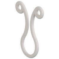 Essentra Components KL-450 Twist Lock Clip Curly Lock,Natural,.40 in-.50 in Hold