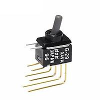 NKK Switches G29AV Toggle Switches SPDT On-Off-(On) Vertical PC terminal