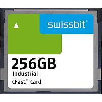 Swissbit SFCA256GH2AD4TO-I-HT-246-STD CFast Cards Industrial CFast Card, F-50, 256 GB, MLC Flash, -40C to +85C