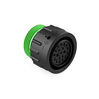 Amphenol SINE Systems AHDP04-18-20SN-WTA Connectors SZ 18 RCPT 20 POS SOCKET REV ARGMNT