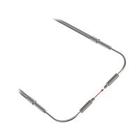 Banner Engineering PIAT43TMB5 Fiber Optic Cables Plastic Fiber, Opposed Mode; Core Dia.: 1 mm; Fiber Length 1 m; Angle, Thread; SteelSkin, TMB5 Termination