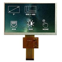Riverdi SM-7.0A800480TNWN00 TFT LCD Displays 7.0", RGB, no frame, no touch