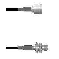 Amphenol Custom Cable Q-2N04I0008011i RF Cable Assemblies N-SP/TNC-SJB RG58 11I
