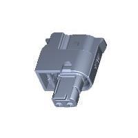 AMP Connectors - TE Connectivity 2098641-6 Housings 2P,PlgAssy,1.2mm,CB MCON,KeyA,Side,CPA