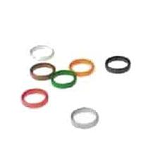 Amphenol Audio AC-RING-WHT Accessories XLR COLRD ID RINGS