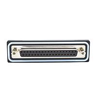 NorComp SDF-S37-203L011 Receptacle 37 pin solder cup F flash 4-40 int thrd