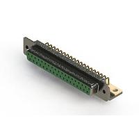 EDAC 622-M37-260-GT4 D-Sub Connectors - Standard Density EDAC Right Angle D-Sub Connector