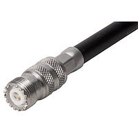 HUBER+SUHNER 21_UHF-0-7-4/033_-E Connectors UHF straight cable jack(f)