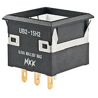 NKK Switches UB215KKG016CF Pushbutton Switches ON(ON) RED/GRN LED SOLDER LUG BODY ONLY