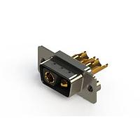 EDAC 627-2WK2222-4T2 Mixed Contact D-Sub Connectors Vertical Combo Dsub