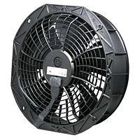 ebm-papst W1G250-CH37-52 Axial Fan EC Axial Fan, 251x65mm Round, 24VDC, 113CFM, Full Round Nozzle, "V" Flow, IP42