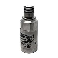 Amphenol Wilcoxon PC421VR-20-IS Vibration Sensors Side exit, 85 C, 4-20 mA ( 5% @ full scale) proportional to Velocity, RMS, 2.0 ips (50.8 mm/sec), MIL-C-5015 connector.