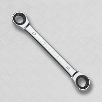 TOPTUL AEAR1618 Ratchet Double Ring Wrench (16x18mm)