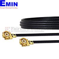 Fairview  FMCA1056 UMCX 2.1 Plug to UMCX 2.1 Plug Cable 0.81mm Coax and RoHS Compliant