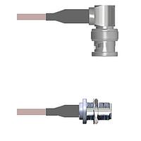 Amphenol Custom Cable Q-0F025000H018i RF Cable Assemblies BNC-RP/N-SJB G142 18I