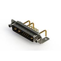 EDAC 629-13W3650-1N6 Mixed Contact D-Sub Connectors Right-angle Power Combo D-Sub Connector