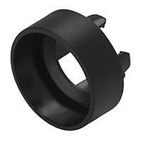 EAO 200-8000-00 Switch Bezels / Switch Caps Front bezel D24 black with anti-twisting