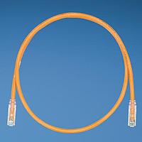 Panduit UTPSP5ORY Cat 6 Copper Patch Cord, Cat 6, Orange UTP Cab