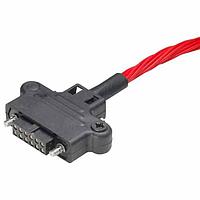 Harwin M80-9405005 Wire Housings 25+25WAY FMALE CRIMP S/BORE W/HOOD