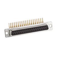 Amphenol Commercial Products L77DFC37S1AON Receptacle D-SUB