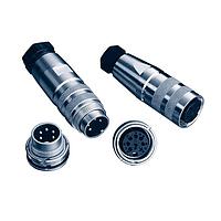 Amphenol Tuchel C091-11T007-000-2 Connectors FEMALE RECEPTACLE 7 WAY CRIMP