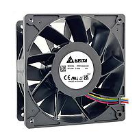 Delta Electronics, Inc. PFB1224GHEP5 Axial DC Axial Fan, 120x120x38mm, 24VDC, 212.21CFM, 32.4W, 64dBA, Tach/PWM, IP55