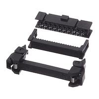 Omron Electronics XG4M-2030-U Flat Cable Connectors Socket+NoLockStrain ReliefSet 20Pin 1Plr