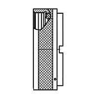 Eaton Souriau-Sunbank M85049/31-14W E Nuts Backshell