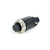 CONXALL SF3282-8ASG-520 Connectors Cable End w/ #20 solder cup female contacts : KEY E