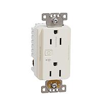 Square D SQR441U1LAW Receptacles WI-FI 15A TR RECEPTACLE ENERGY MON LA