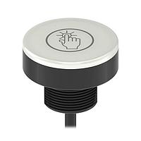 Banner Engineering K50CABT2XGH Lighted Touch Button with Bipolar Outputs K50 Compact Series: 1-Color Touch Sensor Gen 2; Momentary Output; Voltage: 12-30 V dc; Housing: Polycarbonate; IP67 IP69K; Output: Bipolar (NO); Color: None - Not Activated, Green - Activated; 2 m (6.5 ft) PVC Cable