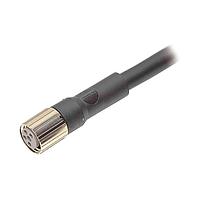 Omron Automation and Safety XS3F-M8PVC3S2M Sensor Cables / Actuator Cables M8 Straight Socket PVC 2M Cable 4Pole