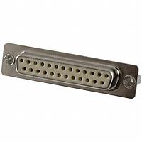 NorComp 772-E25-213R051 Receptacle IP67,25P FEM VERT NI W/CLINCH NUT 10