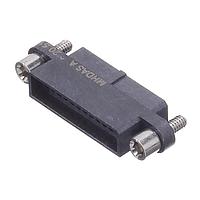 Amphenol Socapex MHDAS2M026AE01 Connectors Micro HDAS 26 male crimp contacts AWG 2426 position pin 1.27 mm 2 row straight