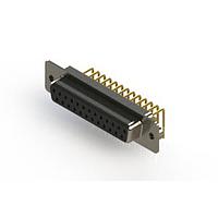 EDAC 630-M25-640-BT2 D-Sub Connectors - Standard Density Right Angle D-Sub Connector