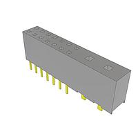 Samtec HPFC-107-01-T-D-02 Signal/Power Combo Socket .100" Signal/Power Combo Socket Strip